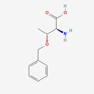 H-Thr(Bzl)-OH chemical structure (CAS 4378-10-3)