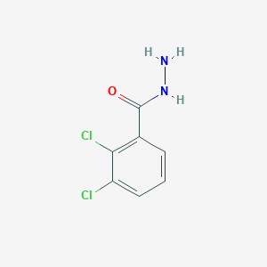2,3-Dichlorobenzohydrazide chemical structure (CAS 438197-19-4)