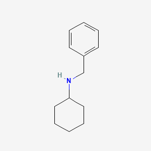 N-Benzylcyclohexanamine chemical structure (CAS 4383-25-9)