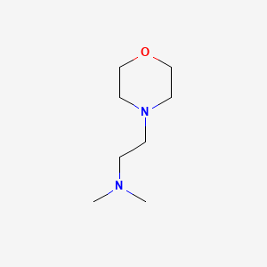 N,N-Dimethyl-2-morpholinoethanamine chemical structure (CAS 4385-05-1)