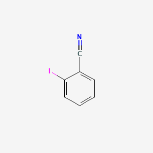 2-Iodobenzonitrile chemical structure (CAS 4387-36-4)
