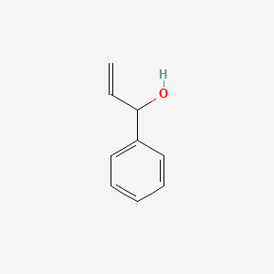 1-Phenylprop-2-en-1-ol chemical structure (CAS 4393-06-0)