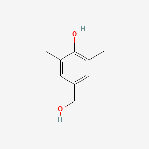 4-(Hydroxymethyl)-2,6-dimethylphenol chemical structure (CAS 4397-14-2)