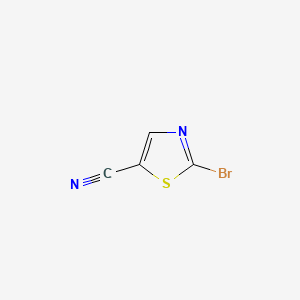 2-Bromothiazole-5-carbonitrile chemical structure (CAS 440100-94-7)