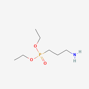 Diethyl (3-aminopropyl)phosphonate chemical structure (CAS 4402-24-8)