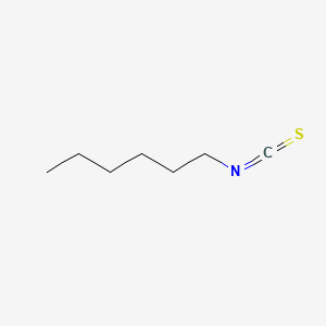 Hexylisothiocyanate chemical structure (CAS 4404-45-9)