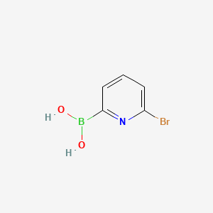 (6-Bromopyridin-2-yl)boronic acid chemical structure (CAS 440680-34-2)
