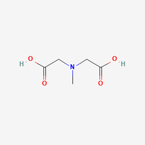2,2'-(Methylazanediyl)diacetic acid chemical structure (CAS 4408-64-4)