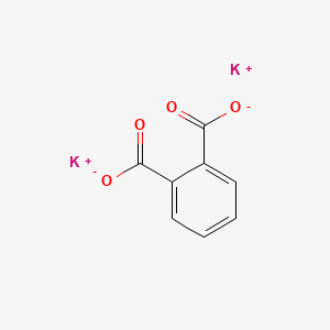 Di-potassiumphthalate chemical structure (CAS 4409-98-7)