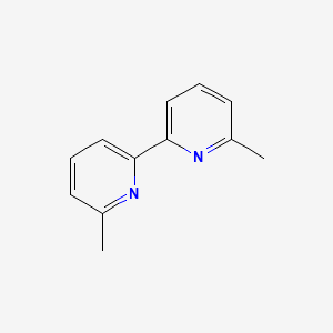 6,6'-Dimethyl-2,2'-bipyridine chemical structure (CAS 4411-80-7)