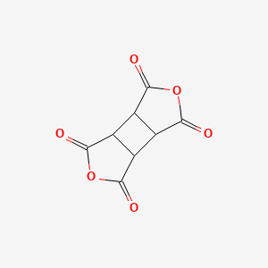 Cyclobuta[1,2-c:3,4-c']difuran-1,3,4,6(3aH,3bH,6aH,6bH)-tetraone chemical structure (CAS 4415-87-6)