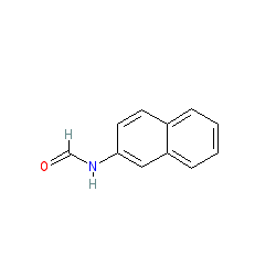 N-(Naphthalen-2-yl)formamide chemical structure (CAS 4423-74-9)