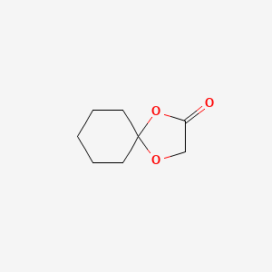 1,4-Dioxaspiro[4.5]decan-2-one chemical structure (CAS 4423-79-4)
