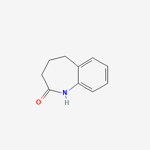 4,5-Dihydro-1H-benzo[b]azepin-2(3H)-one chemical structure (CAS 4424-80-0)