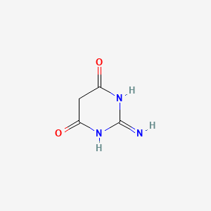 2-Amino-4,6-(1H,5H)-pyrimidinedione chemical structure (CAS 4425-67-6)