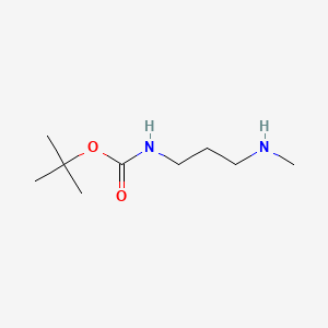 tert-Butyl (3-(methylamino)propyl)carbamate chemical structure (CAS 442514-22-9)