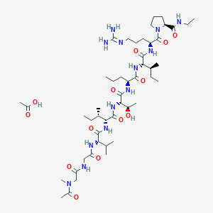 ABT-510 acetate chemical structure (CAS 442526-87-6)