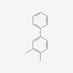 3,4-Dimethyl-1,1'-biphenyl chemical structure (CAS 4433-11-8)