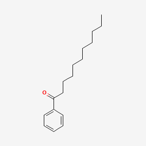 1-Phenylundecan-1-one chemical structure (CAS 4433-30-1)