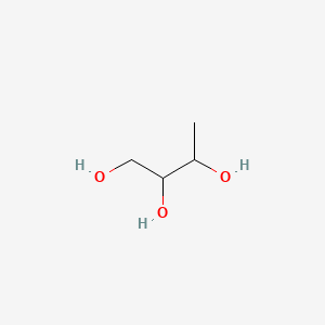 Butane-1,2,3-triol chemical structure (CAS 4435-50-1)