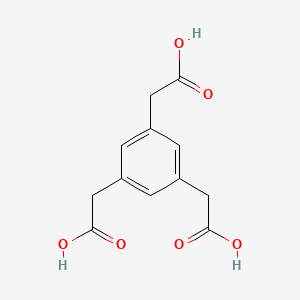 2,2',2''-(Benzene-1,3,5-triyl)triacetic acid chemical structure (CAS 4435-67-0)
