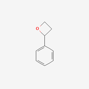 2-Phenyloxetane chemical structure (CAS 4436-23-1)