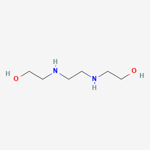 N,N'-Bis(2-hydroxyethyl)ethylenediamine chemical structure (CAS 4439-20-7)