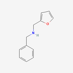 N-Benzyl-1-(furan-2-yl)methanamine chemical structure (CAS 4439-53-6)
