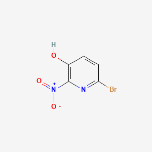 6-Bromo-2-nitropyridin-3-ol chemical structure (CAS 443956-08-9)