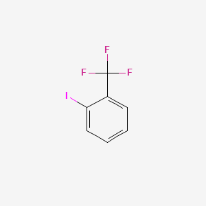 1-Iodo-2-(trifluoromethyl)benzene chemical structure (CAS 444-29-1)