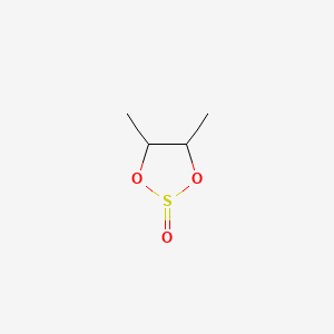 4,5-DImethyl-1,3,2-dioxathiolane 2-oxide chemical structure (CAS 4440-90-8)