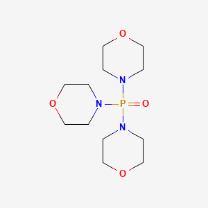 Trimorpholinophosphine oxide chemical structure (CAS 4441-12-7)