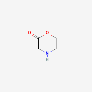 Morpholin-2-one chemical structure (CAS 4441-15-0)