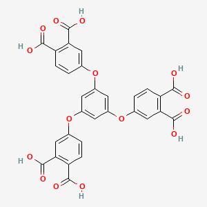 4,4',4''-(Benzene-1,3,5-triyltris(oxy))triphthalic acid chemical structure (CAS 444717-58-2)