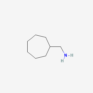 Cycloheptanemethylamine chemical structure (CAS 4448-77-5)
