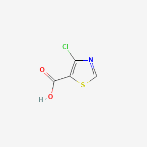 4-Chlorothiazole-5-carboxylic acid chemical structure (CAS 444909-59-5)