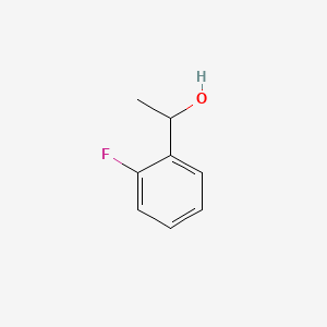 1-(2-Fluorophenyl)ethanol chemical structure (CAS 445-26-1)