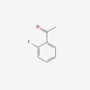 1-(2-Fluorophenyl)ethanone chemical structure (CAS 445-27-2)