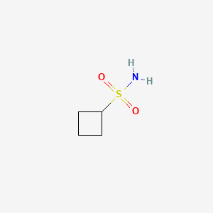 Cyclobutanesulfonamide chemical structure (CAS 445305-91-9)
