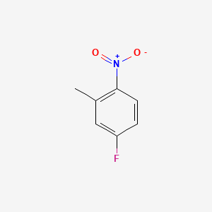 5-Fluoro-2-nitrotoluene chemical structure (CAS 446-33-3)
