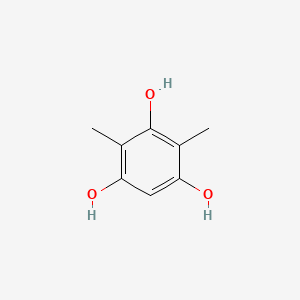 2,4-Dimethylbenzene-1,3,5-triol chemical structure (CAS 4463-02-9)