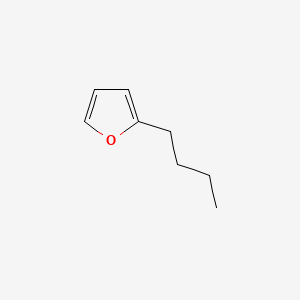 2-Butylfuran chemical structure (CAS 4466-24-4)