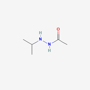 N'-Isopropylacetohydrazide chemical structure (CAS 4466-50-6)