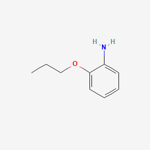 2-Propoxyaniline chemical structure (CAS 4469-78-7)