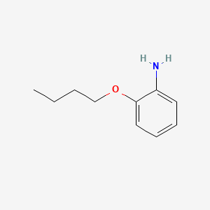 2-Butoxyaniline chemical structure (CAS 4469-81-2)