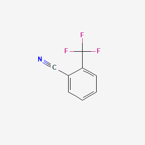 2-(Trifluoromethyl)benzonitrile chemical structure (CAS 447-60-9)