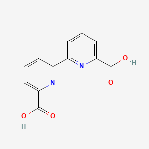 2,2-Bipyridine-6,6-dicarboxylic Acid chemical structure (CAS 4479-74-7)