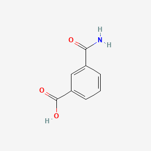 3-Carbamoylbenzoic acid chemical structure (CAS 4481-28-1)