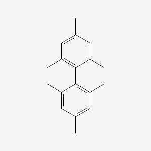 2,2',4,4',6,6'-Hexamethyl-1,1'-biphenyl chemical structure (CAS 4482-03-5)