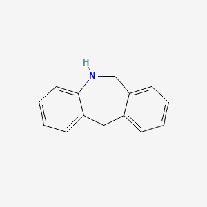 6,11-Dihydro-5H-dibenzo[b,e]azepine chemical structure (CAS 449-55-8)